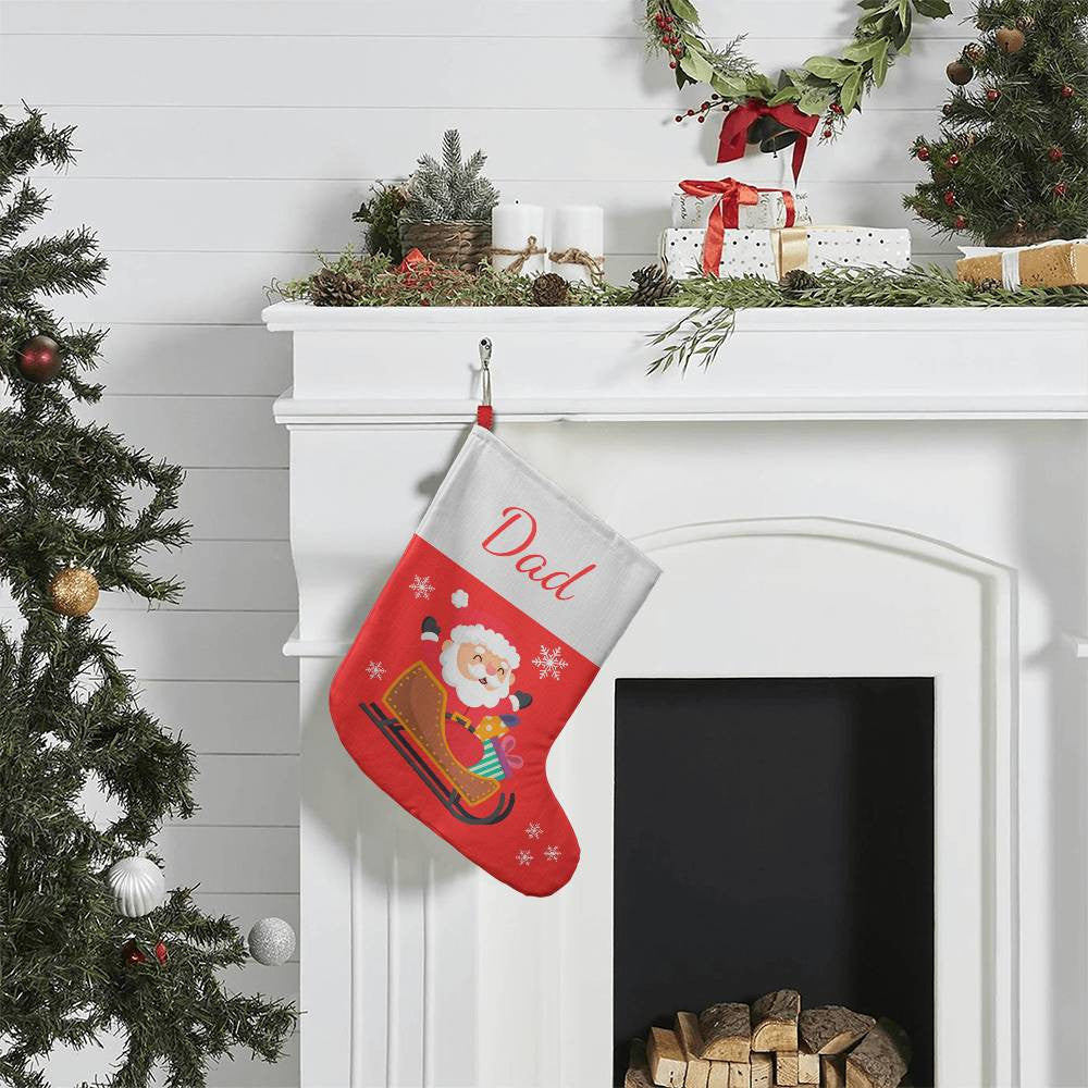 Personalized Giant Christmas Holiday Stocking