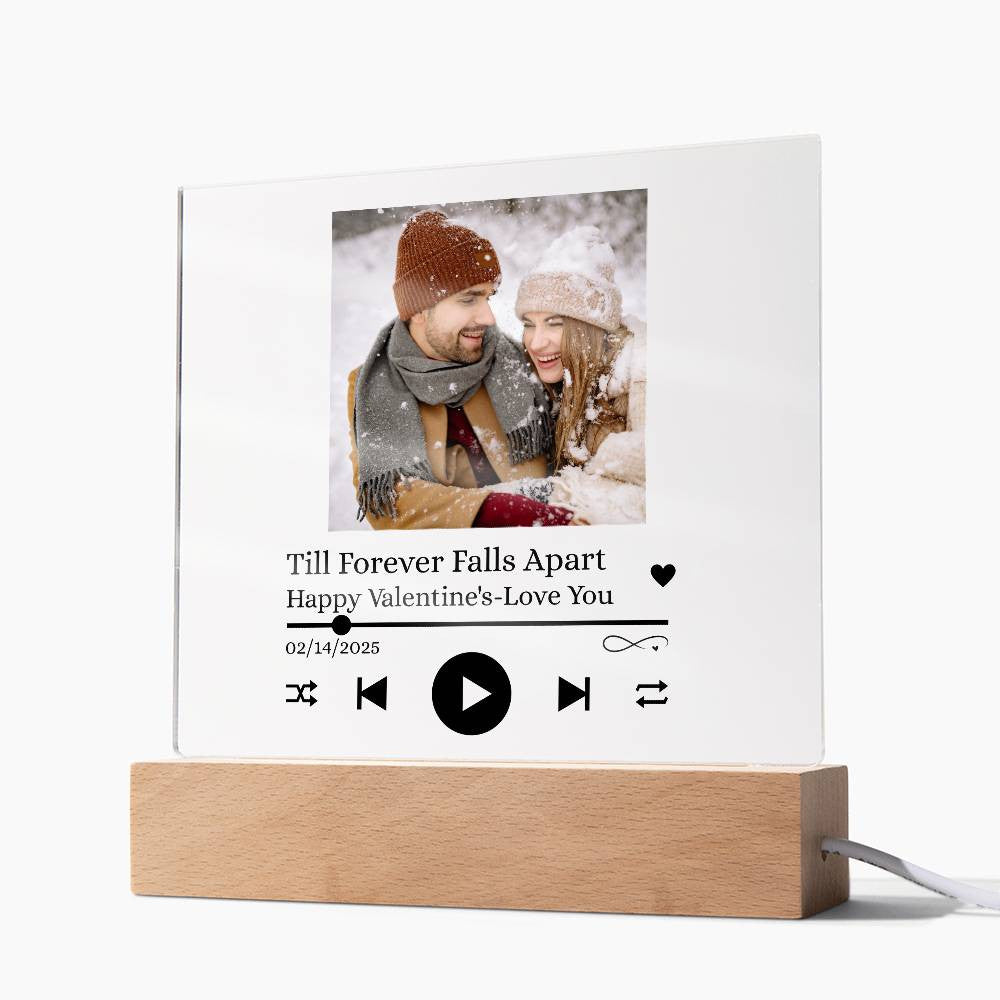 Personalized Music Acrylic Square Plaque