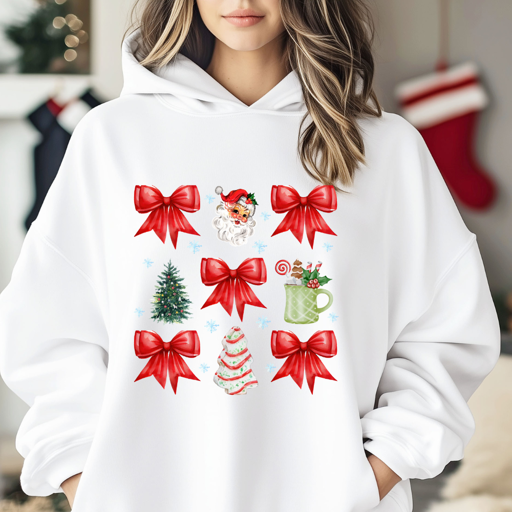 Christmas Coquette Red Bow