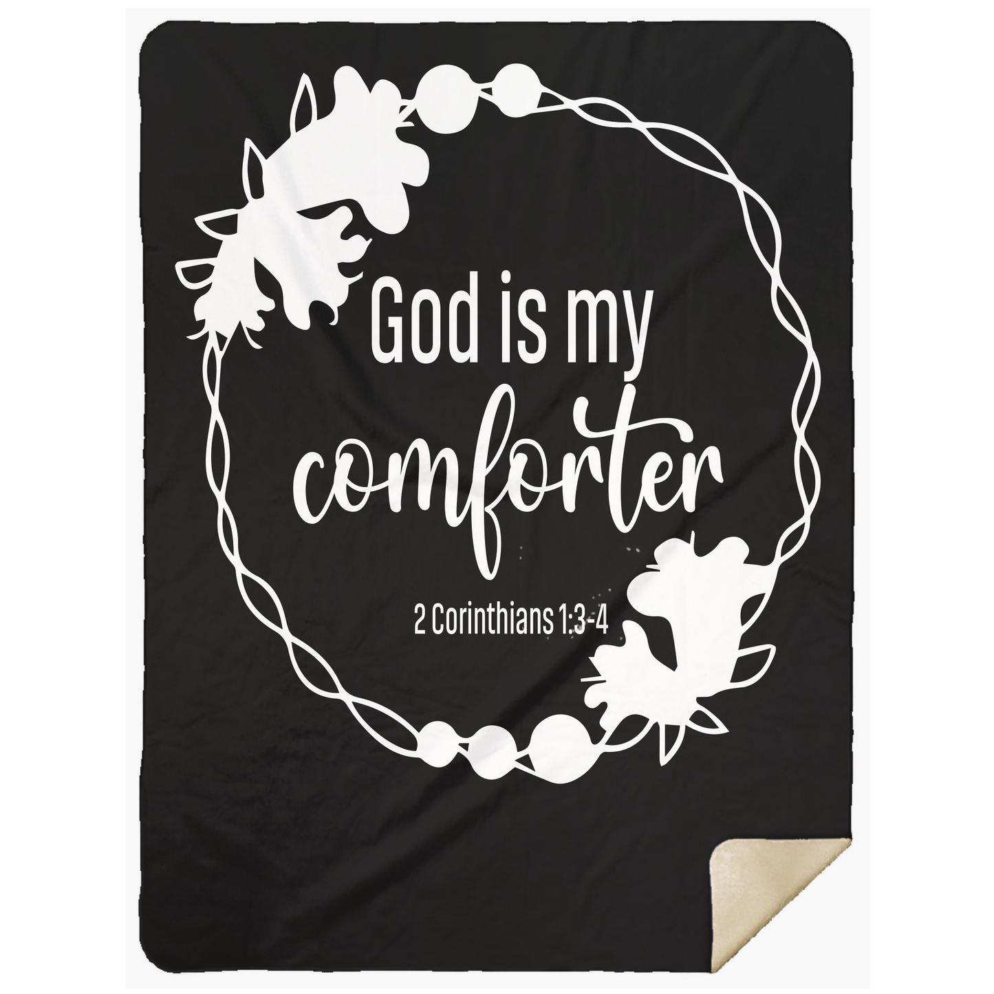 God Is My Comforter Blanket