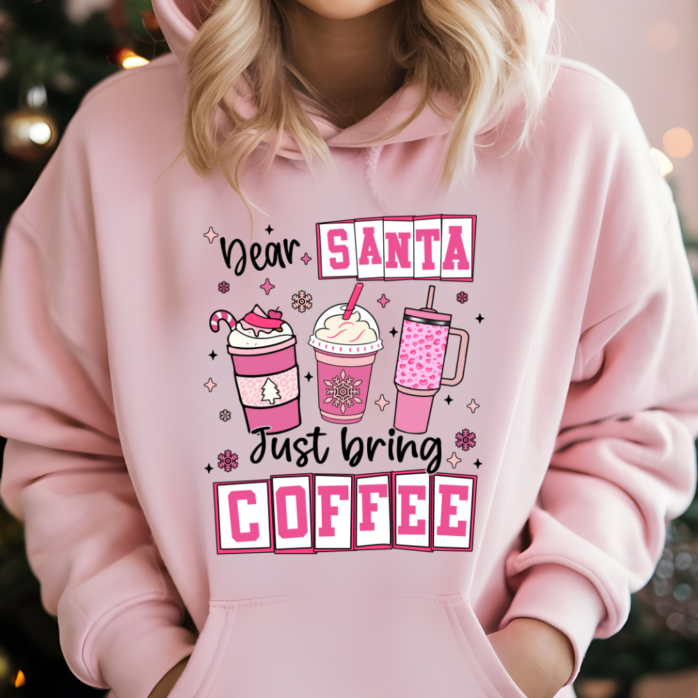 Dear Santa, Bring Coffee Apparel
