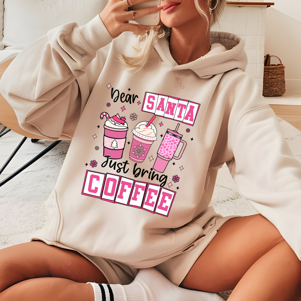 Dear Santa, Bring Coffee Apparel