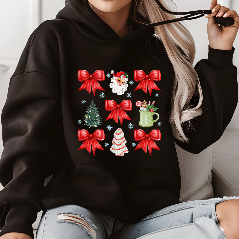 Christmas Coquette Red Bow