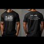 Dad Noun Grunt T-Shirt | Front & Back
