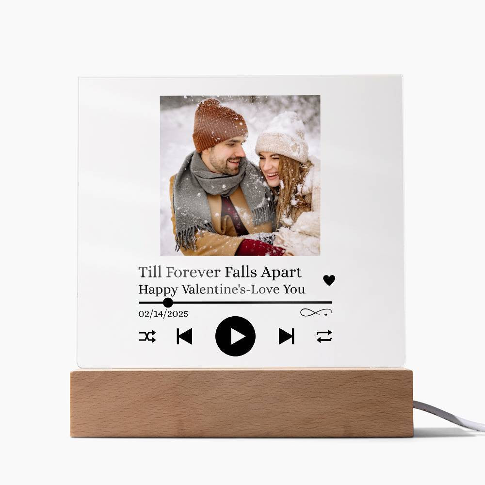 Personalized Music Acrylic Square Plaque