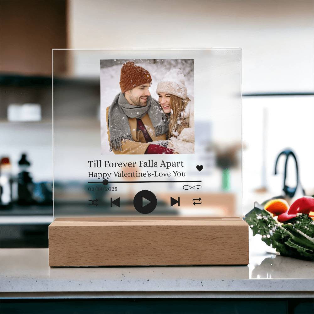 Personalized Music Acrylic Square Plaque