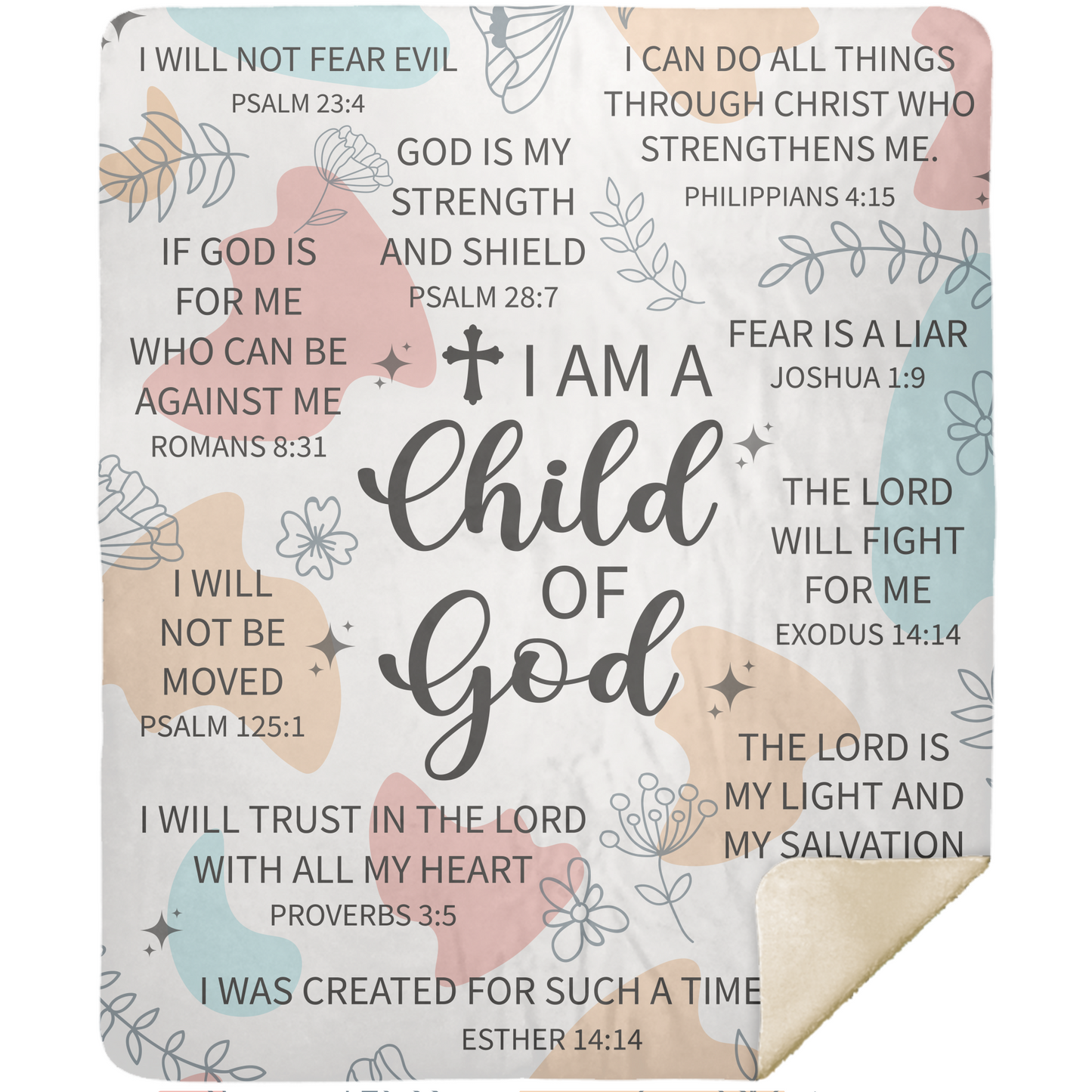 I Am A Child Of God Blanket