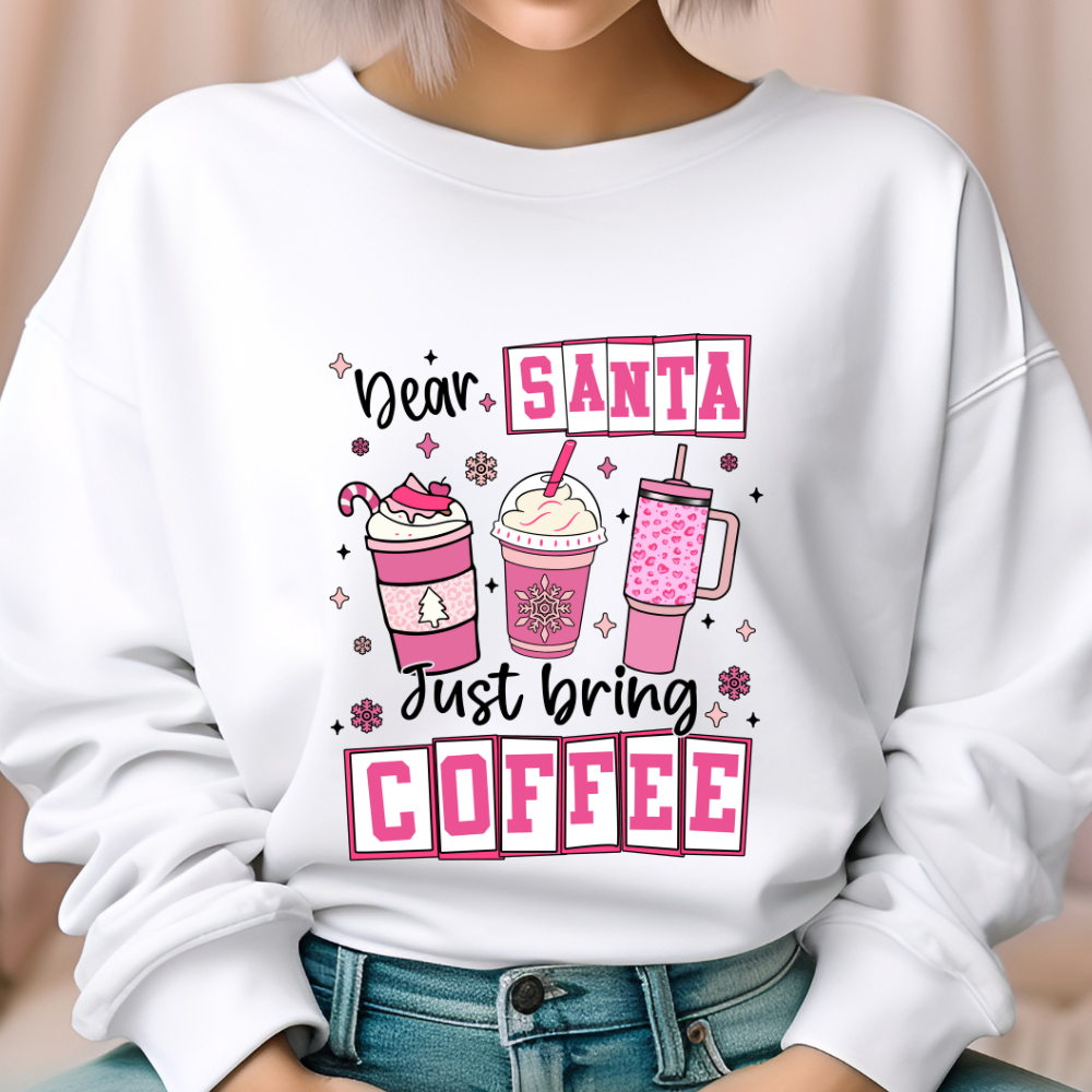 Dear Santa, Bring Coffee Apparel