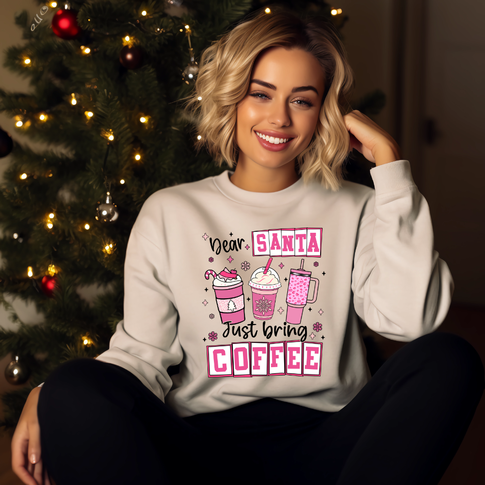 Dear Santa, Bring Coffee Apparel