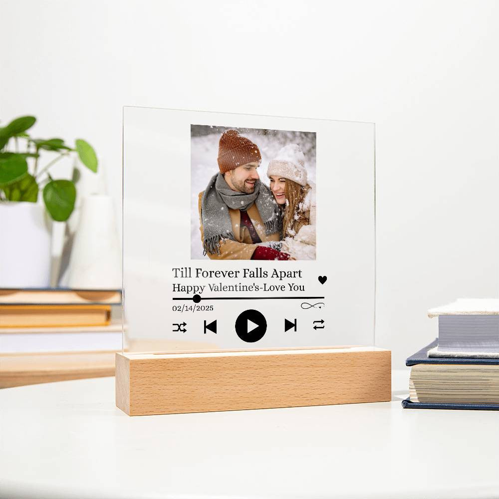 Personalized Music Acrylic Square Plaque