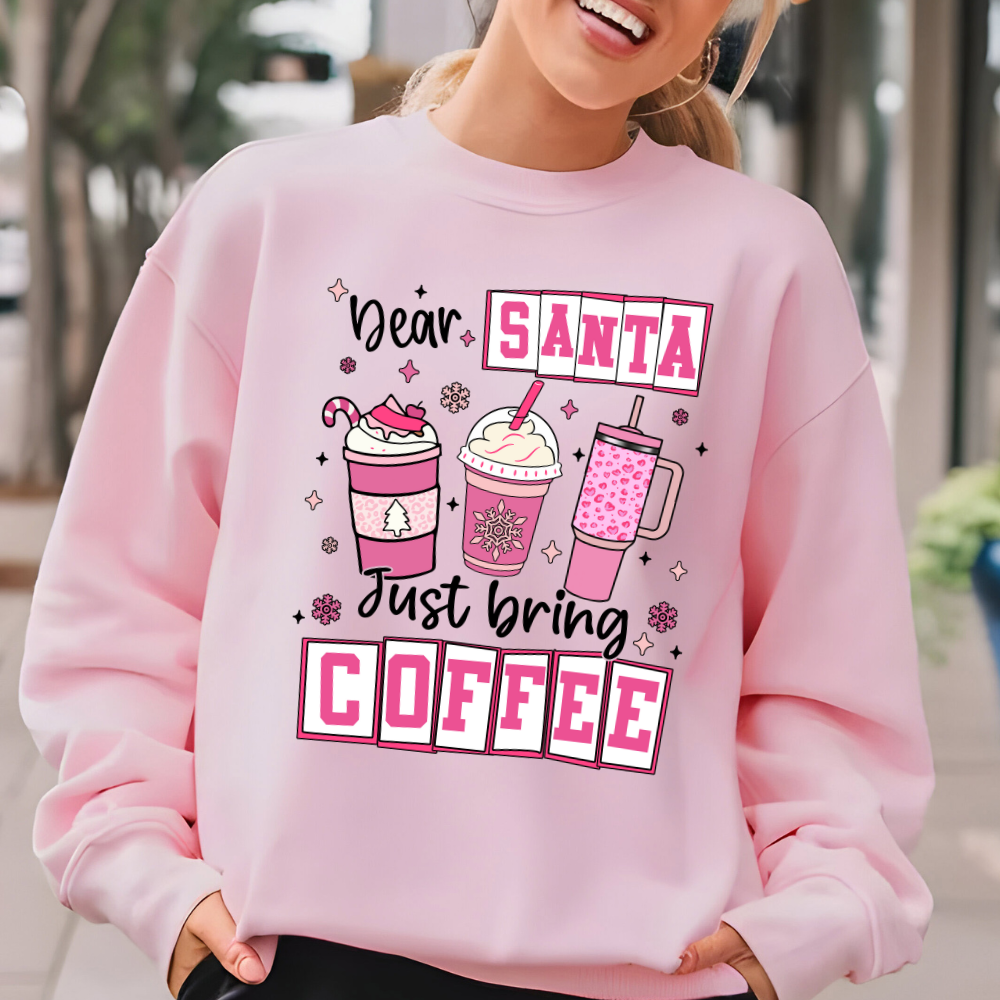 Dear Santa, Bring Coffee Apparel