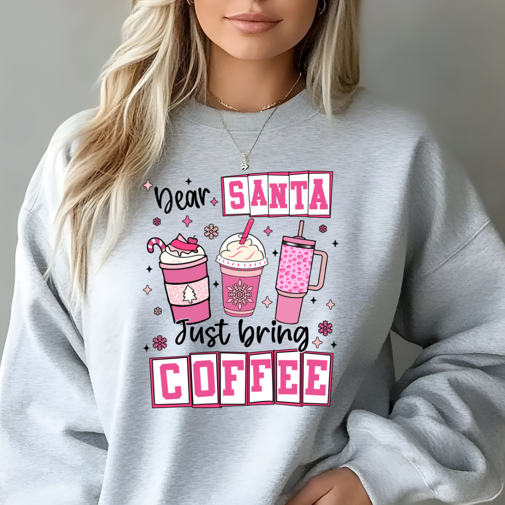 Dear Santa, Bring Coffee Apparel
