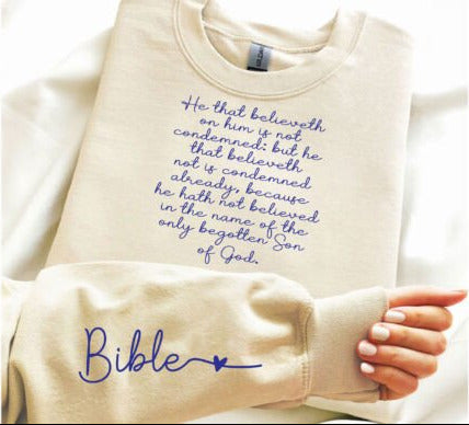 Bible Motivational Quotes Sweatshirt
