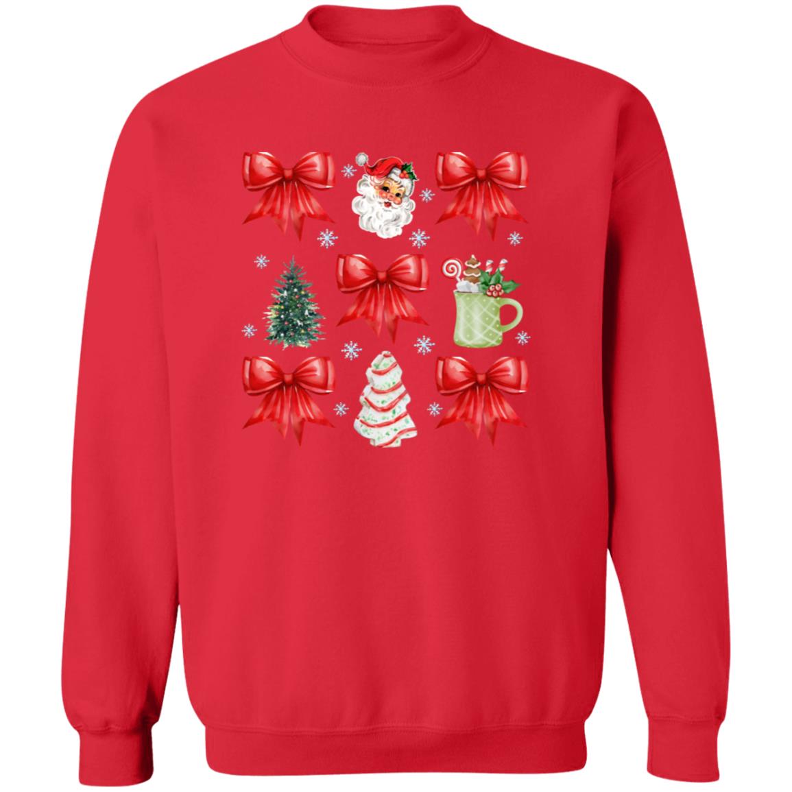 Christmas Coquette Red Bow