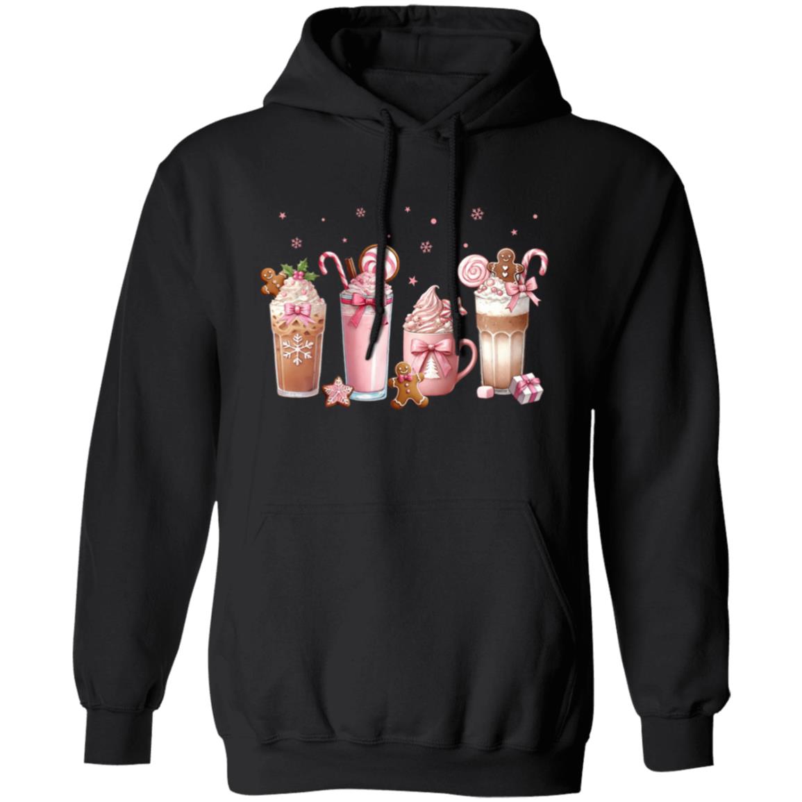 Christmas Coffee Pink Coquette Bow
