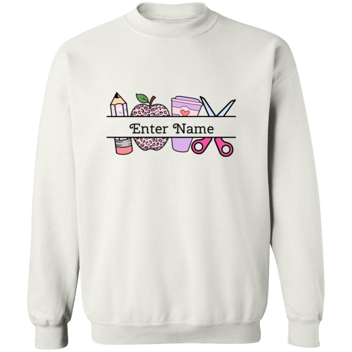 Personalized Teacher Name Apparel