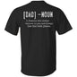 Dad Noun Grunt T-Shirt | Front & Back