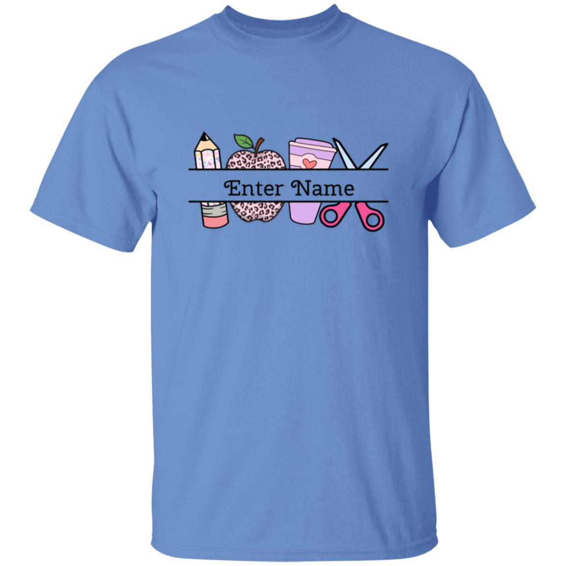 Personalized Teacher Name Apparel