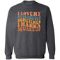 I Love My Husband But Sometimes I Wanna Square Up Sweatshirt