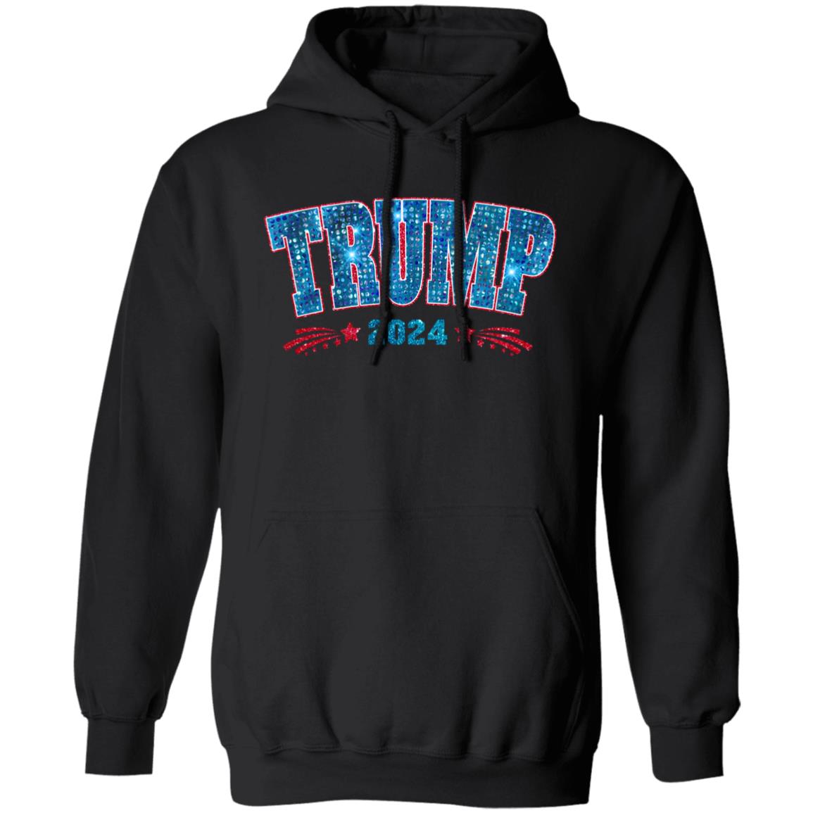 Trump Star Glitter Apparel