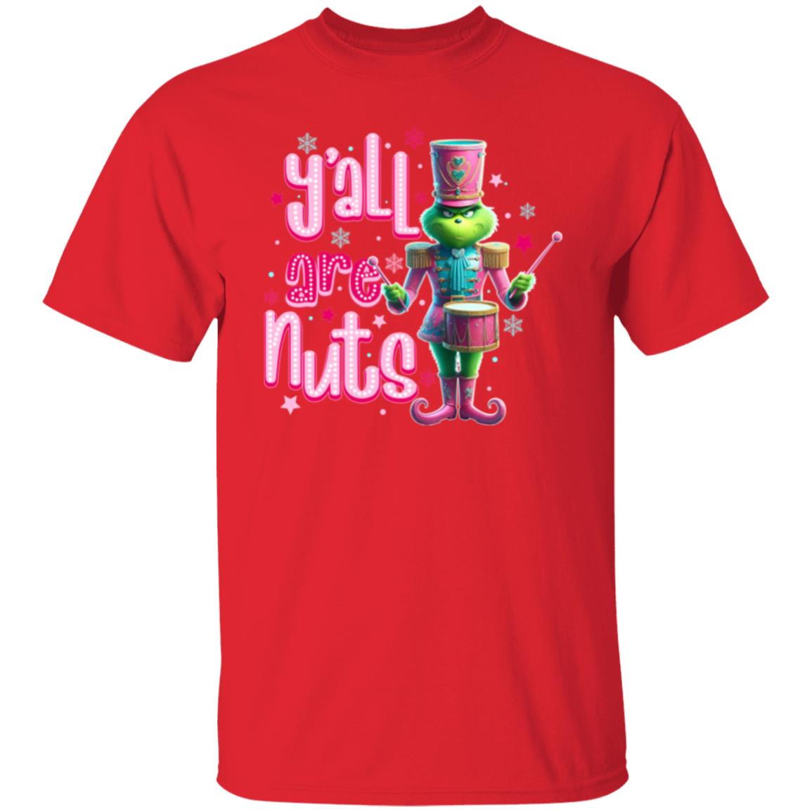 Y'ALL ARE NUTS GRINCH APPAREL