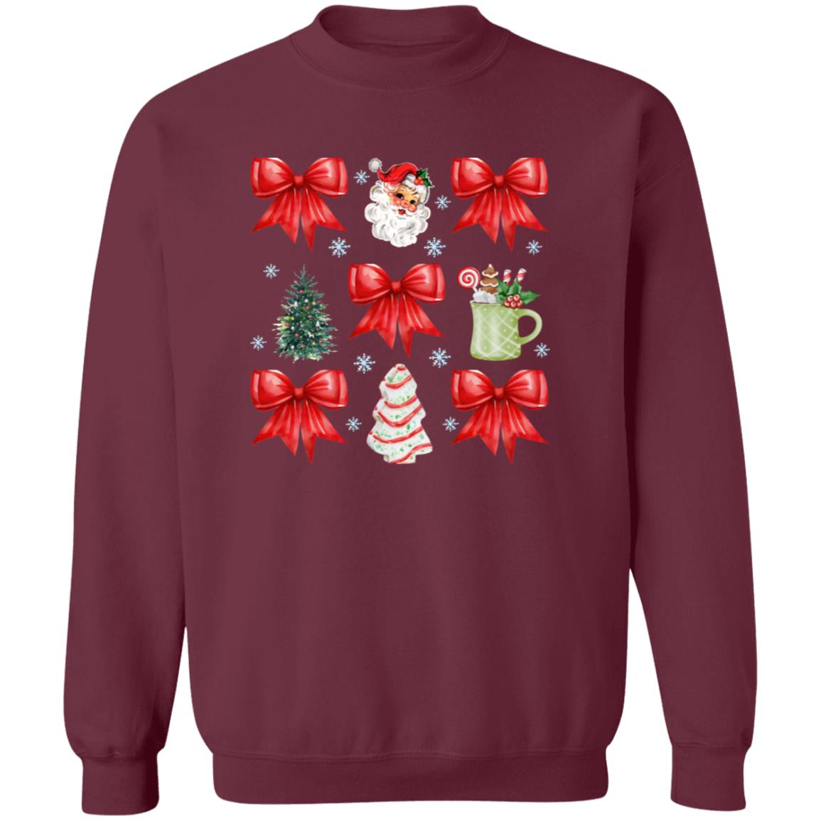 Christmas Coquette Red Bow