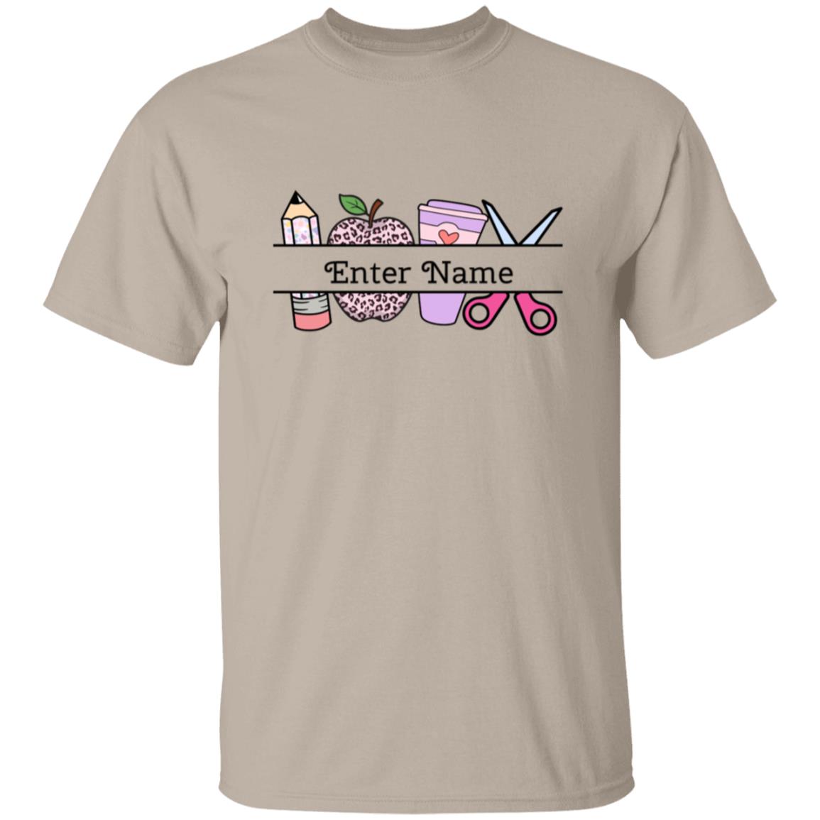 Personalized Teacher Name Apparel