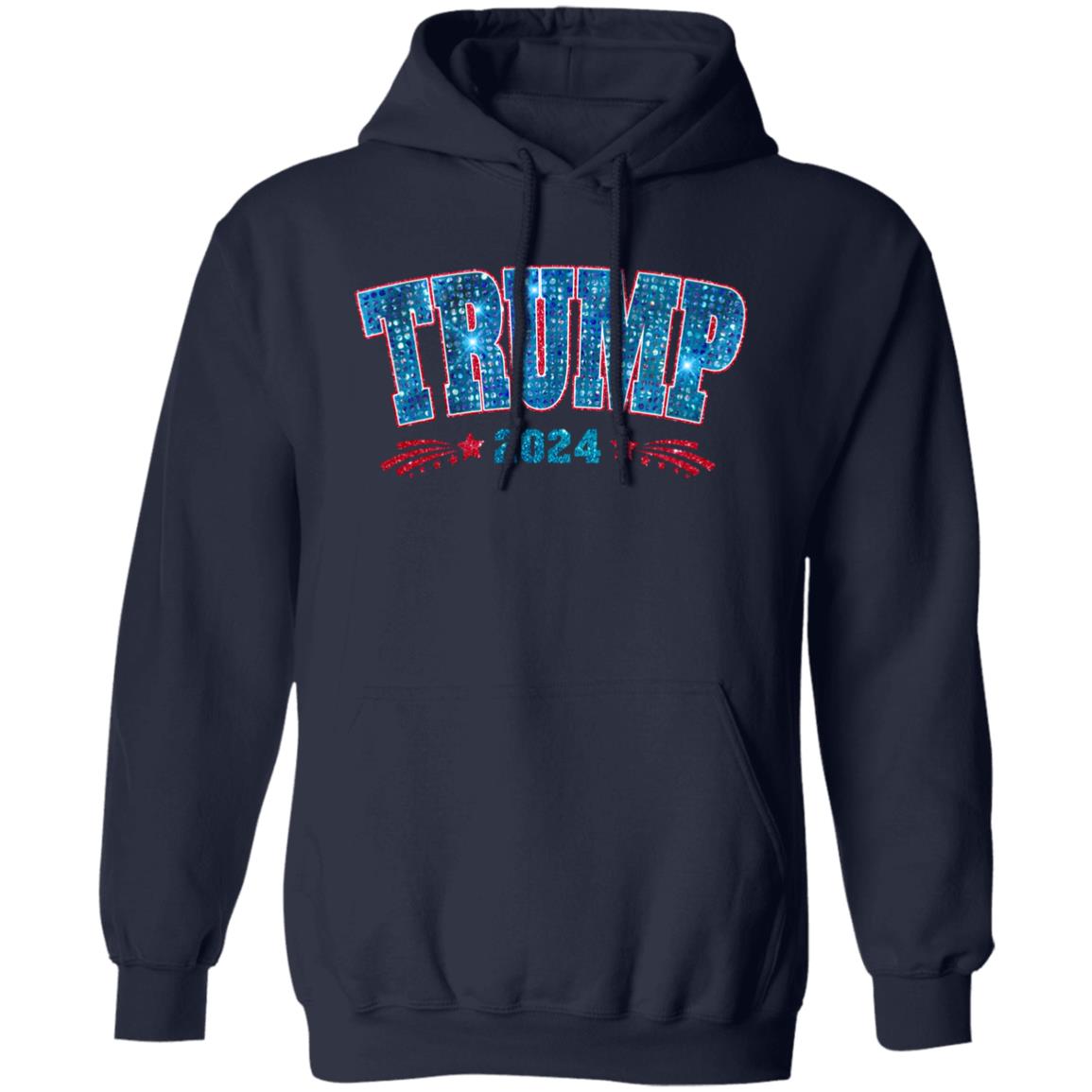 Trump Star Glitter Apparel