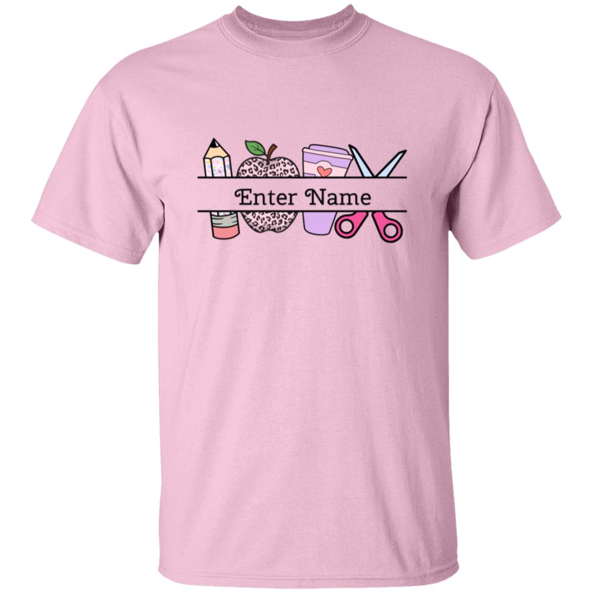 Personalized Teacher Name Apparel