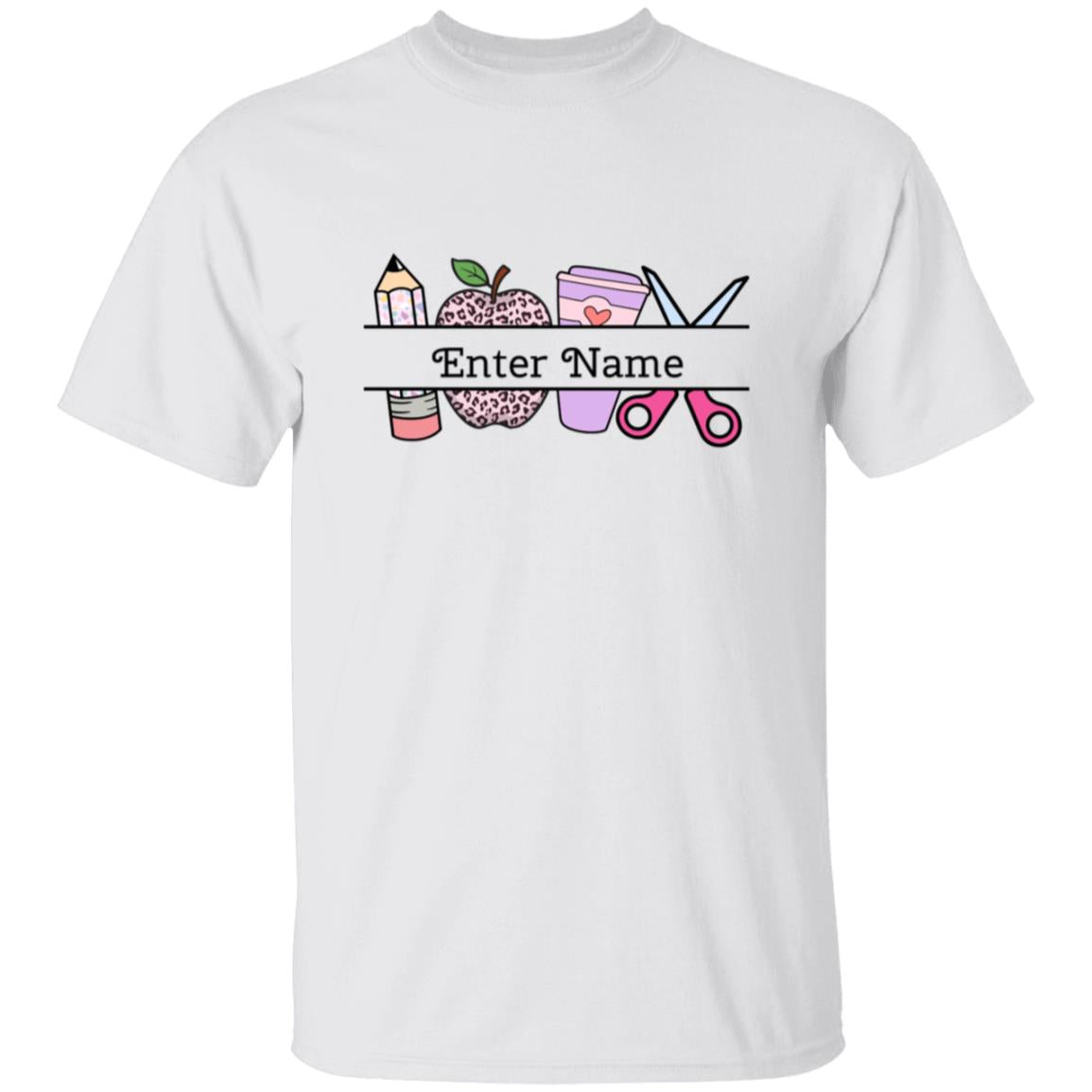 Personalized Teacher Name Apparel