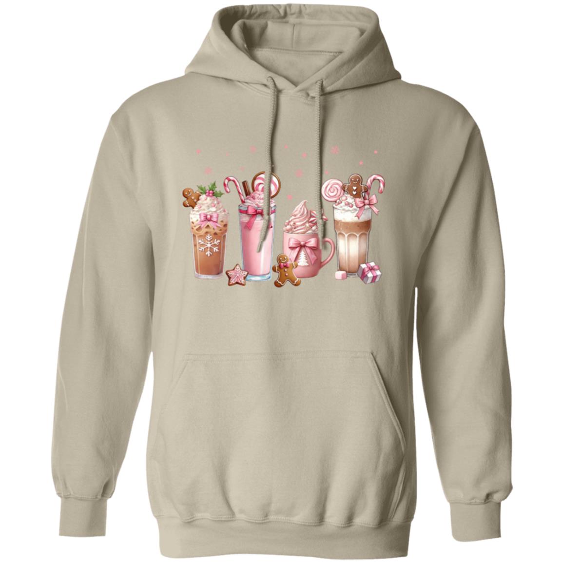Christmas Coffee Pink Coquette Bow