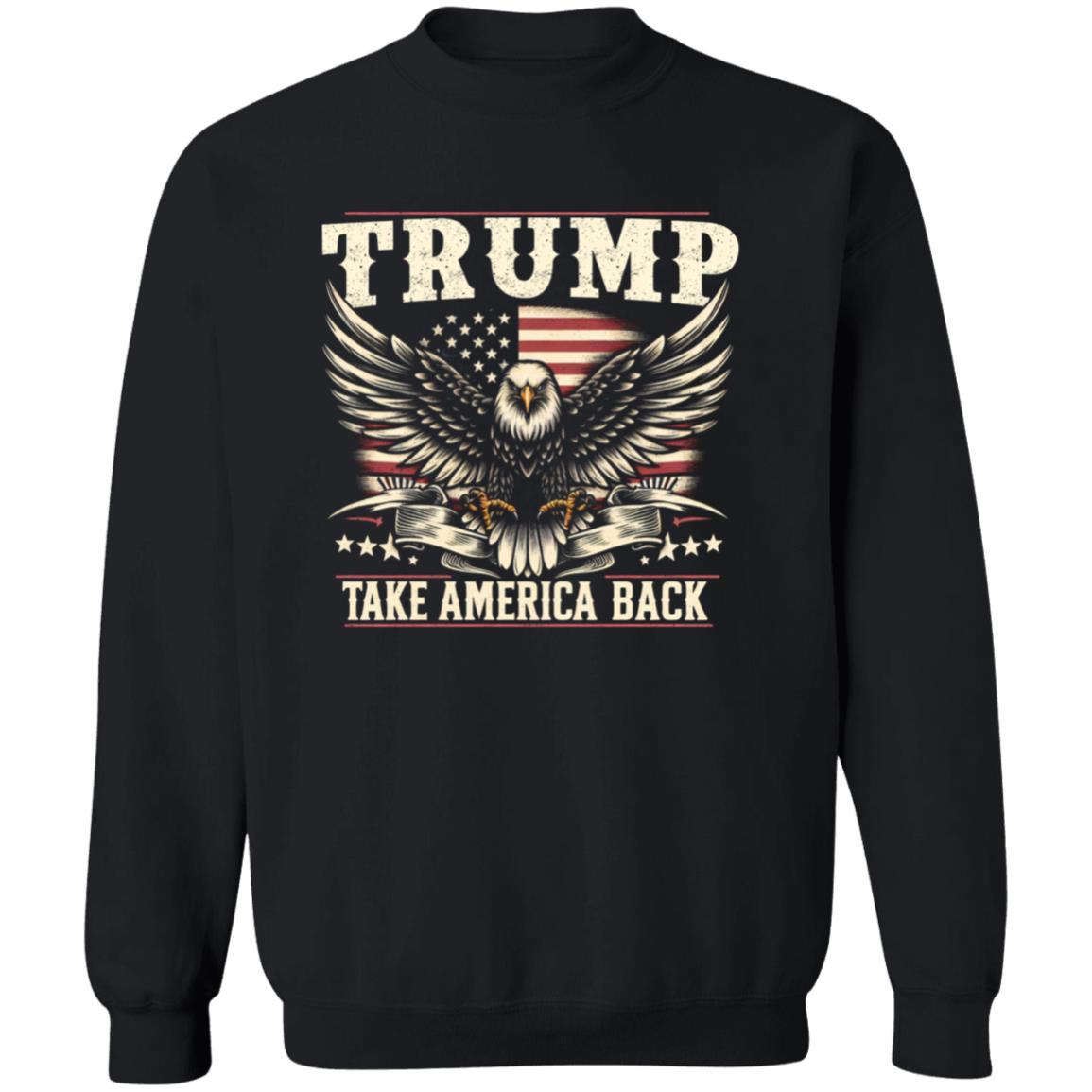 Trump Flag Eagle Apparel