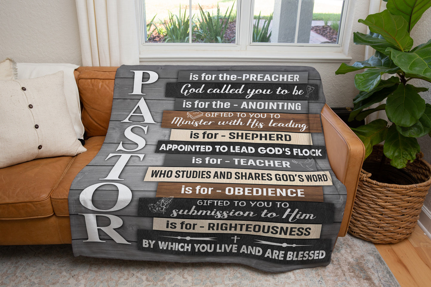 Pastor | For the Preacher Blanket