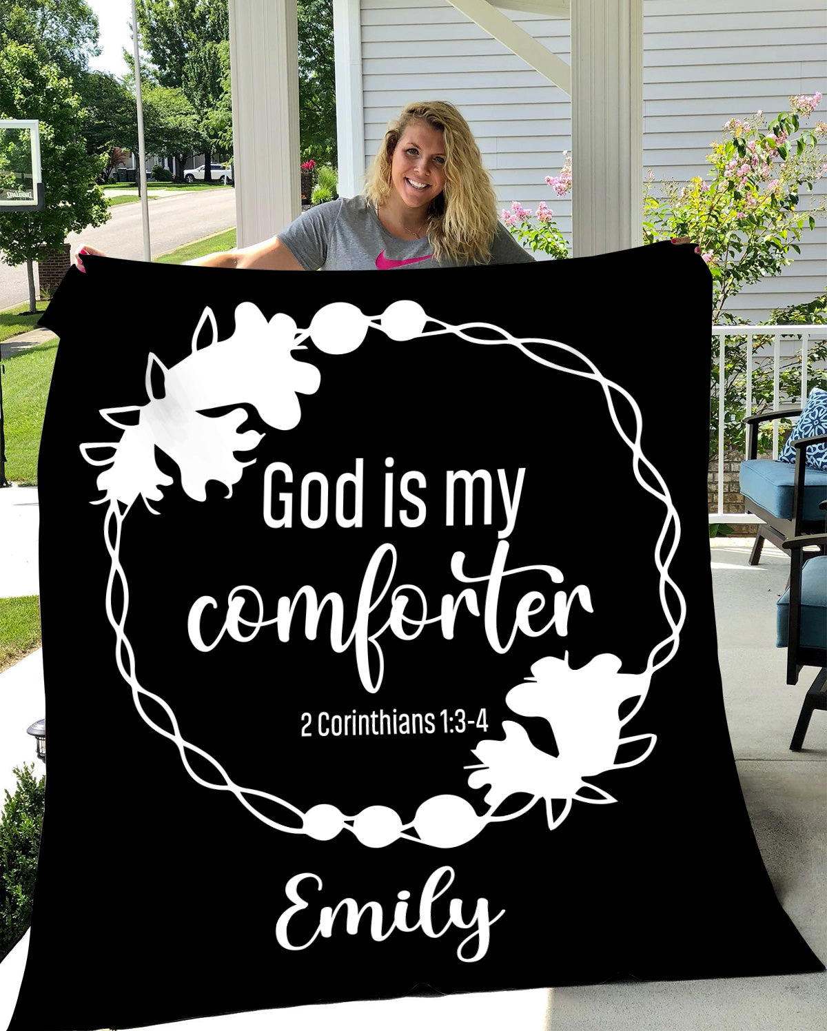 God Is My Comforter Blanket