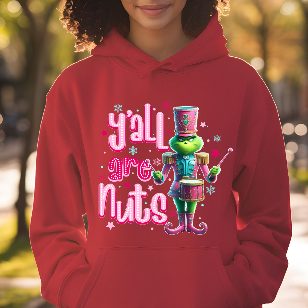 Y'ALL ARE NUTS GRINCH APPAREL