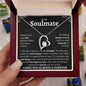 To My Soulmate | Deeply In Love | Forever Love Necklace