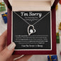 I'm Sorry For Hurting You | Black | Forever Love Necklace