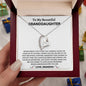 To My Beautiful Granddaughter | Forever Love Necklace