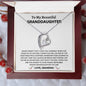 To My Beautiful Granddaughter | Forever Love Necklace