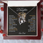 To My Daughter | Never Feel | Forever Love Necklace