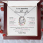 To My Beautiful Granddaughter | Forever Love Necklace