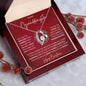To My Granddaughter | Merry Christmas | Forever Love Necklace