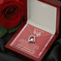 To My Loving Wife | Roses Are Red - Forever Love Necklace
