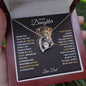To My Daughter | Never Feel | Forever Love Necklace