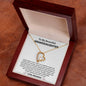 To My Beautiful Granddaughter | Forever Love Necklace