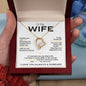 To My Wife - Forever Love Necklace Gift