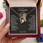 To My Daughter | Never Feel | Forever Love Necklace
