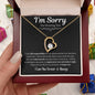 I'm Sorry For Hurting You | Black | Forever Love Necklace