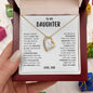 TO MY DAUGHTER | Forever Love Necklace | WB