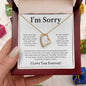 I'm Sorry | Forever Love Necklace